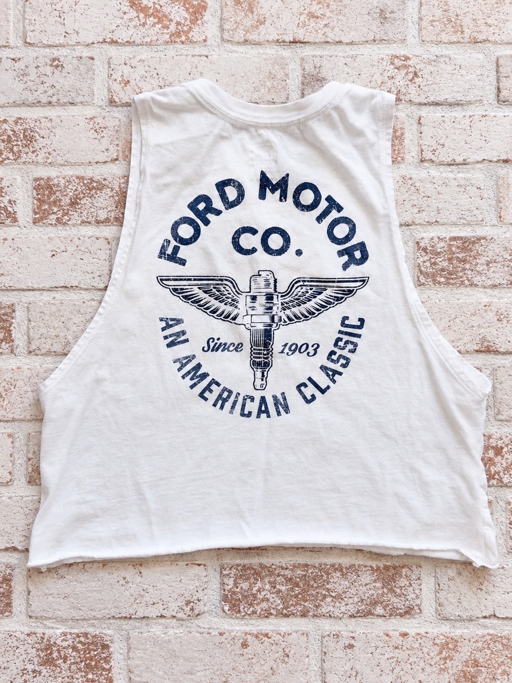 Vintage Ford Cropped Tank